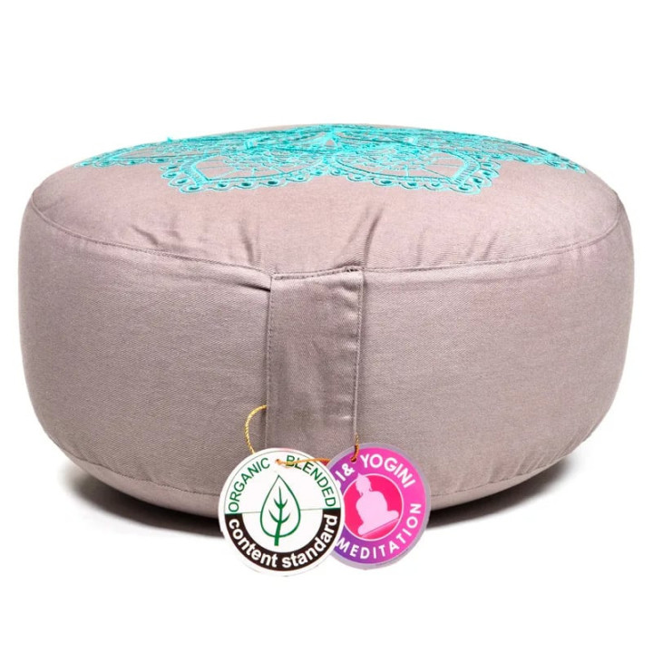 Coussin de méditation Lotus coton BIO (OCS) | Pieralune