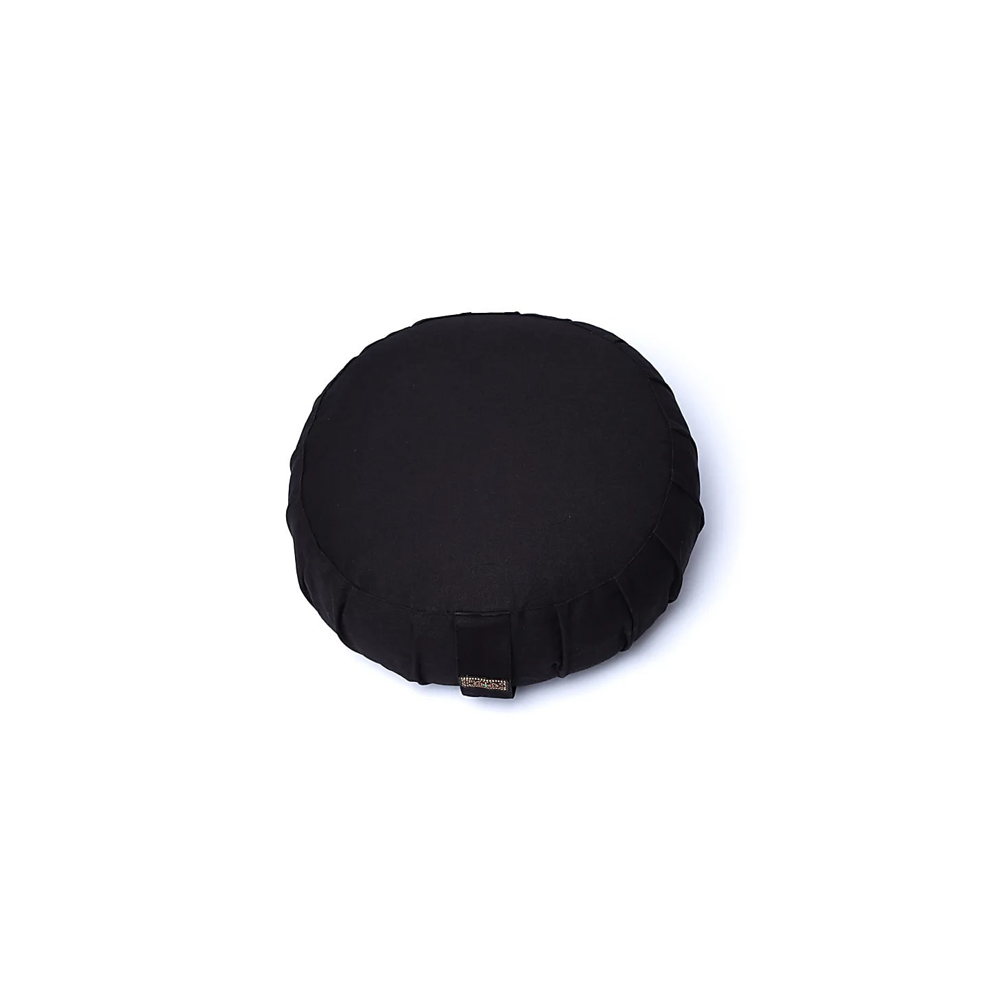 Coussin de méditation zafu noir en coton biologique (OCS) | Pieralune
