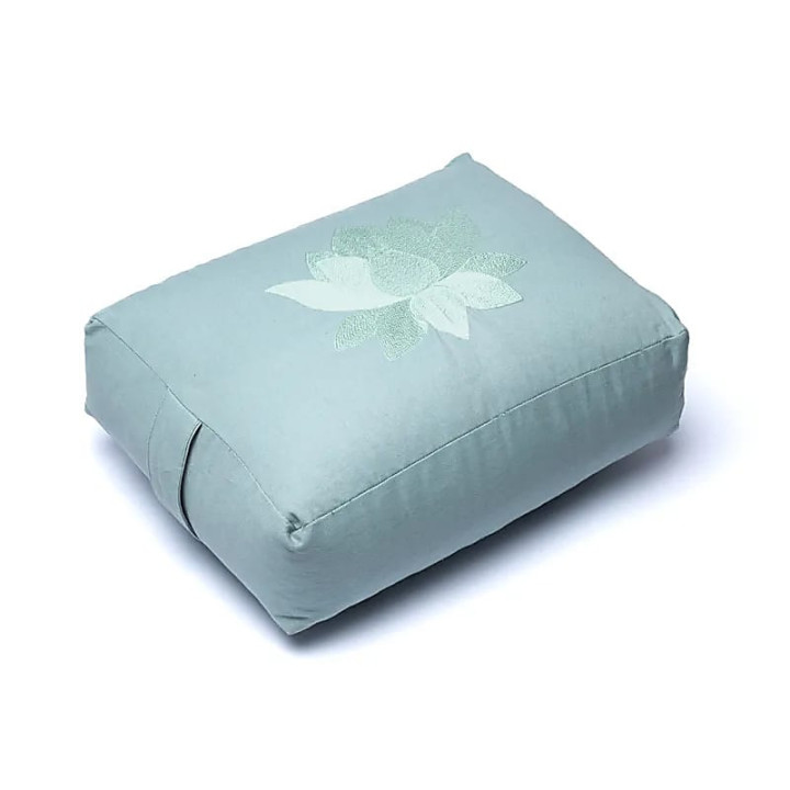 Coussin de méditation /Bolster yoga lotus rectangulaire... | Pieralune