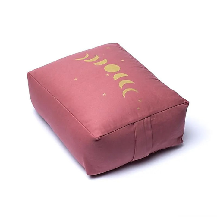 Coussin de méditation /Bolster phases de la lune coton ... | Pieralune