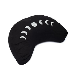 Coussin de méditation croissant Phases de la lune | Pieralune