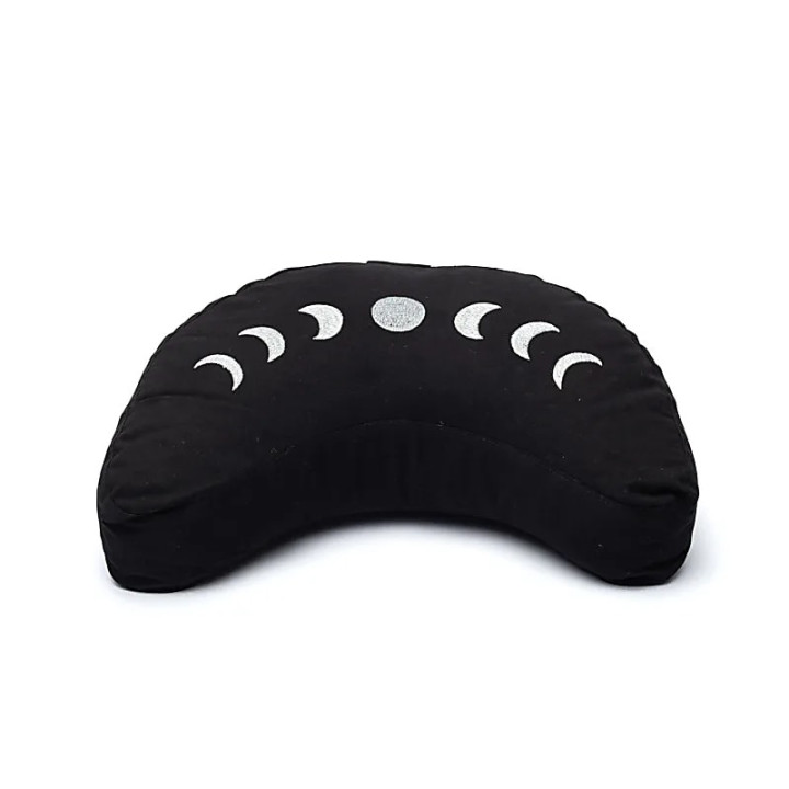 Coussin de méditation croissant Phases de la lune | Pieralune