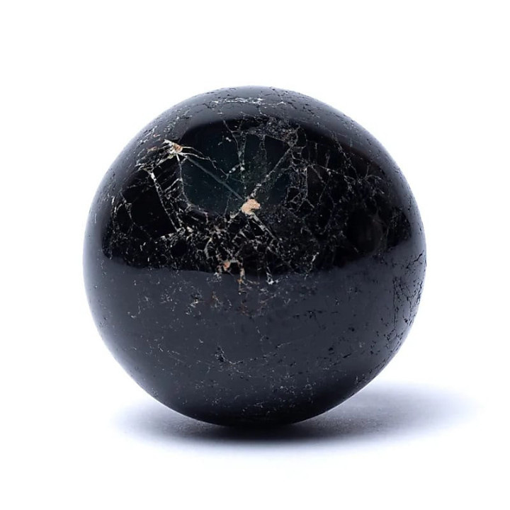 Sphère de tourmaline noire | Pieralune