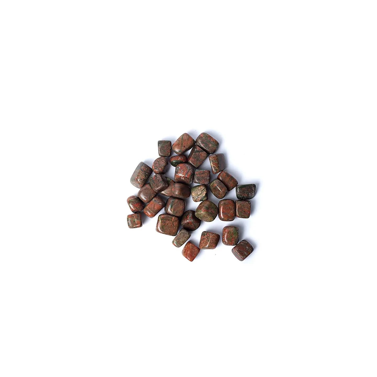 Unakite noire pierres polies qualité AA | Pieralune