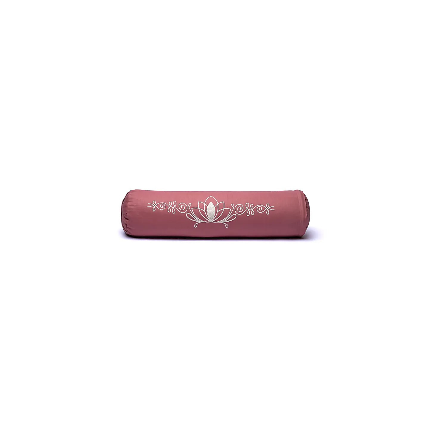 Bolster de méditation rose ancien lotus coton biologiqu... | Pieralune