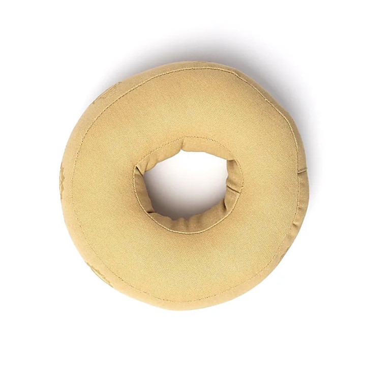 Coussin de bol chantant 7 chakras beige M | Pieralune