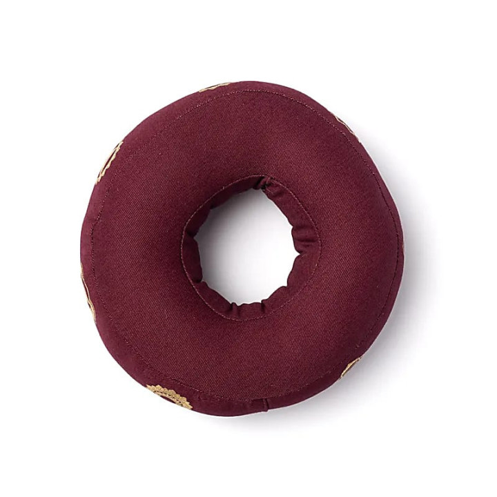 Coussin de bol chantant 7 chakras aubergine M | Pieralune