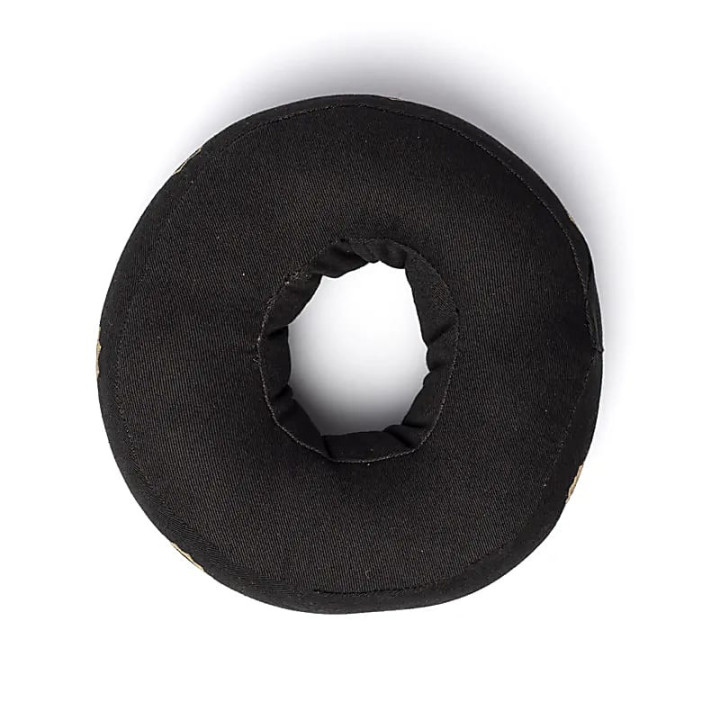 Coussin de bol chantant 7 chakras noir M | Pieralune