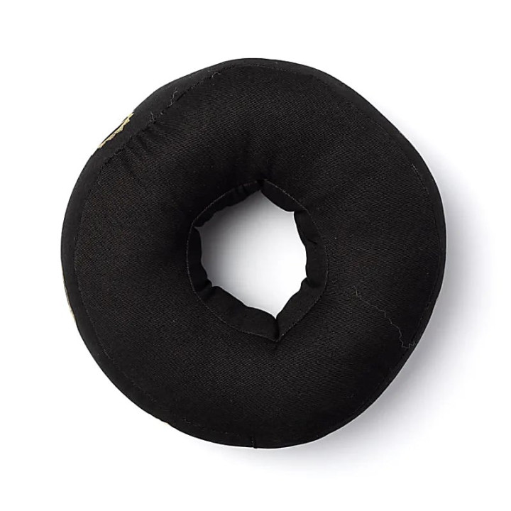 Coussin de bol chantant 7 chakras noir L | Pieralune