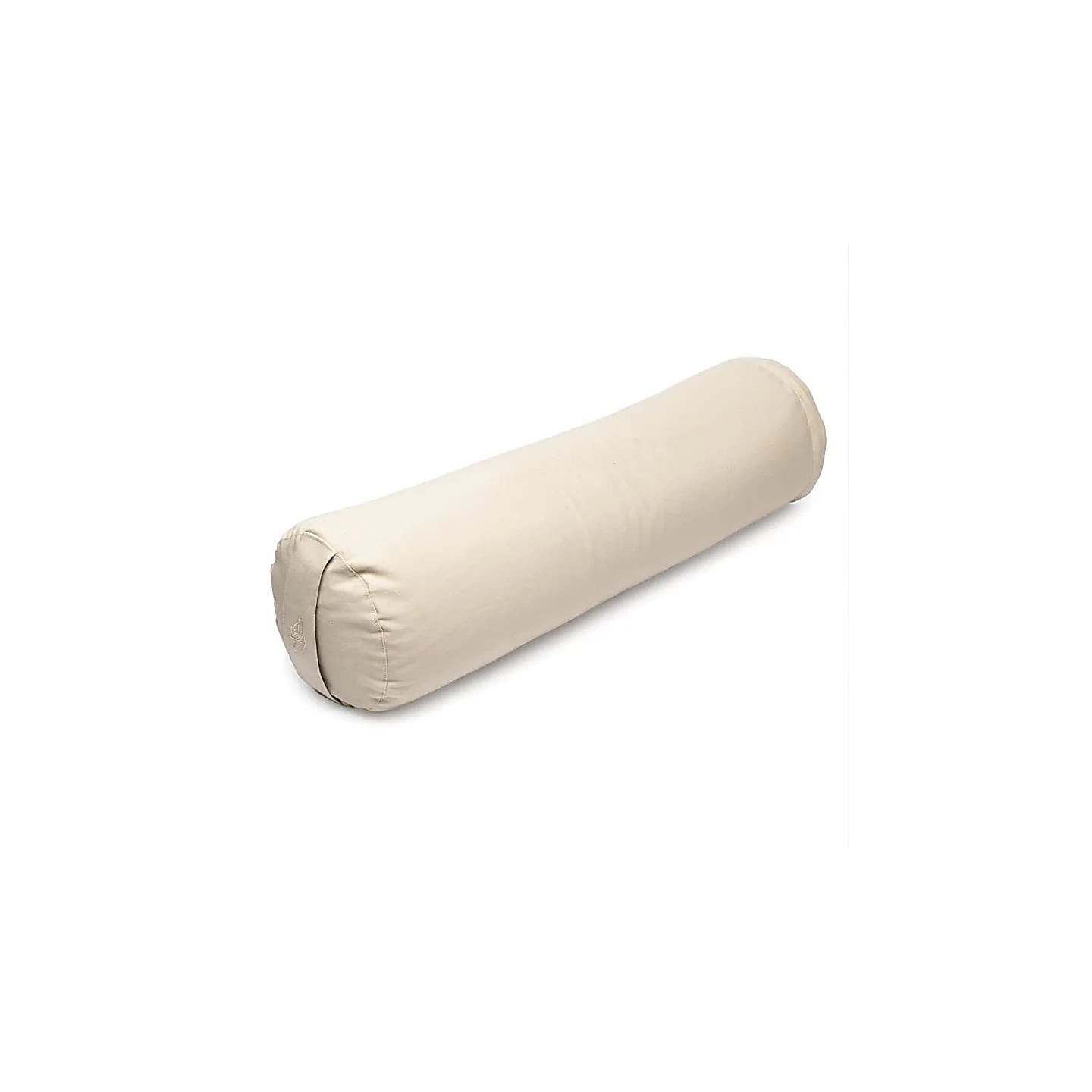 Coussin de méditation bolster beige coton bio (OCS) | Pieralune