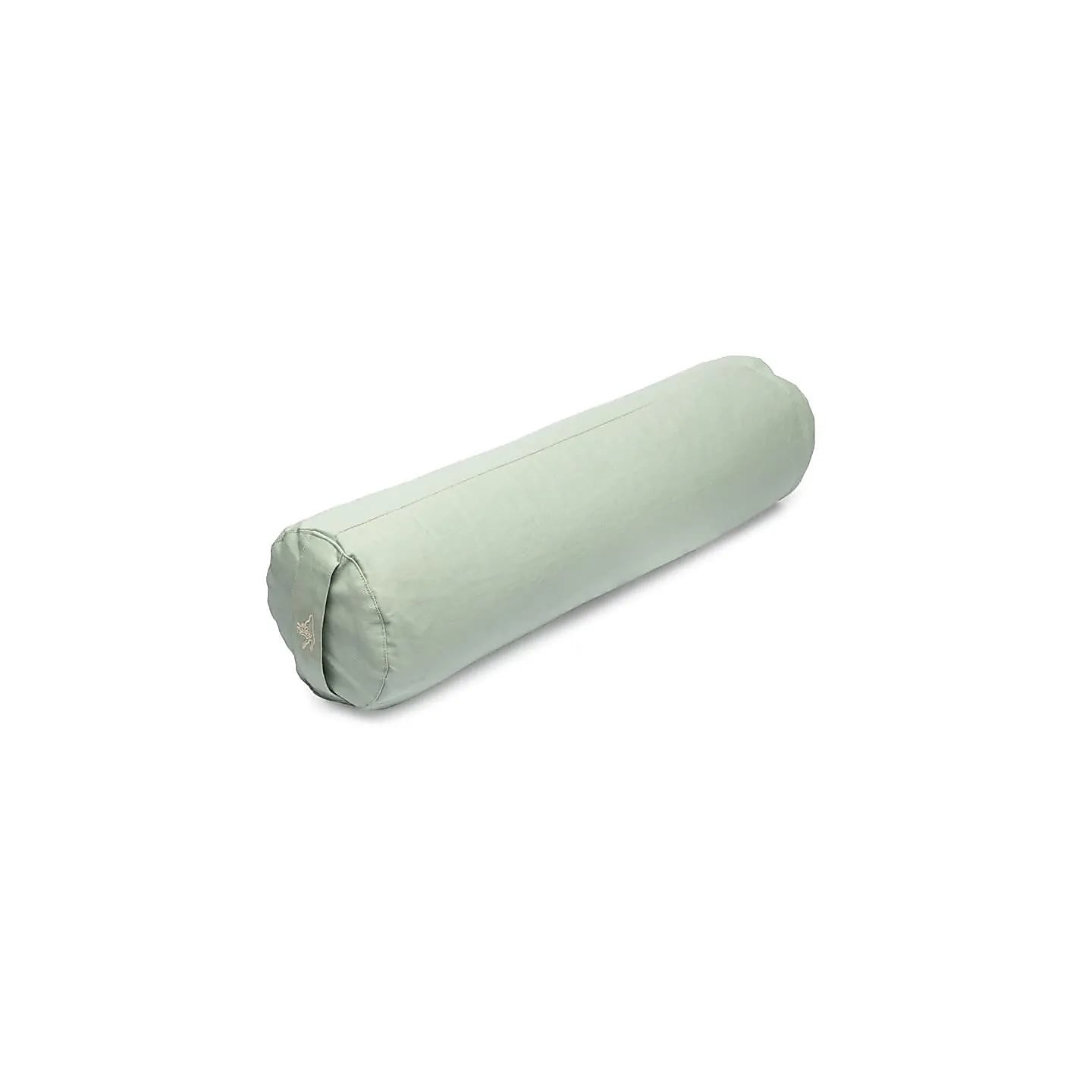 Coussin de méditation bolster vert doux coton bio (OCS) | Pieralune