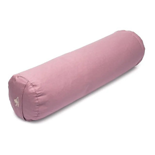Coussin de méditation bolster lilas coton bio (OCS) | Pieralune