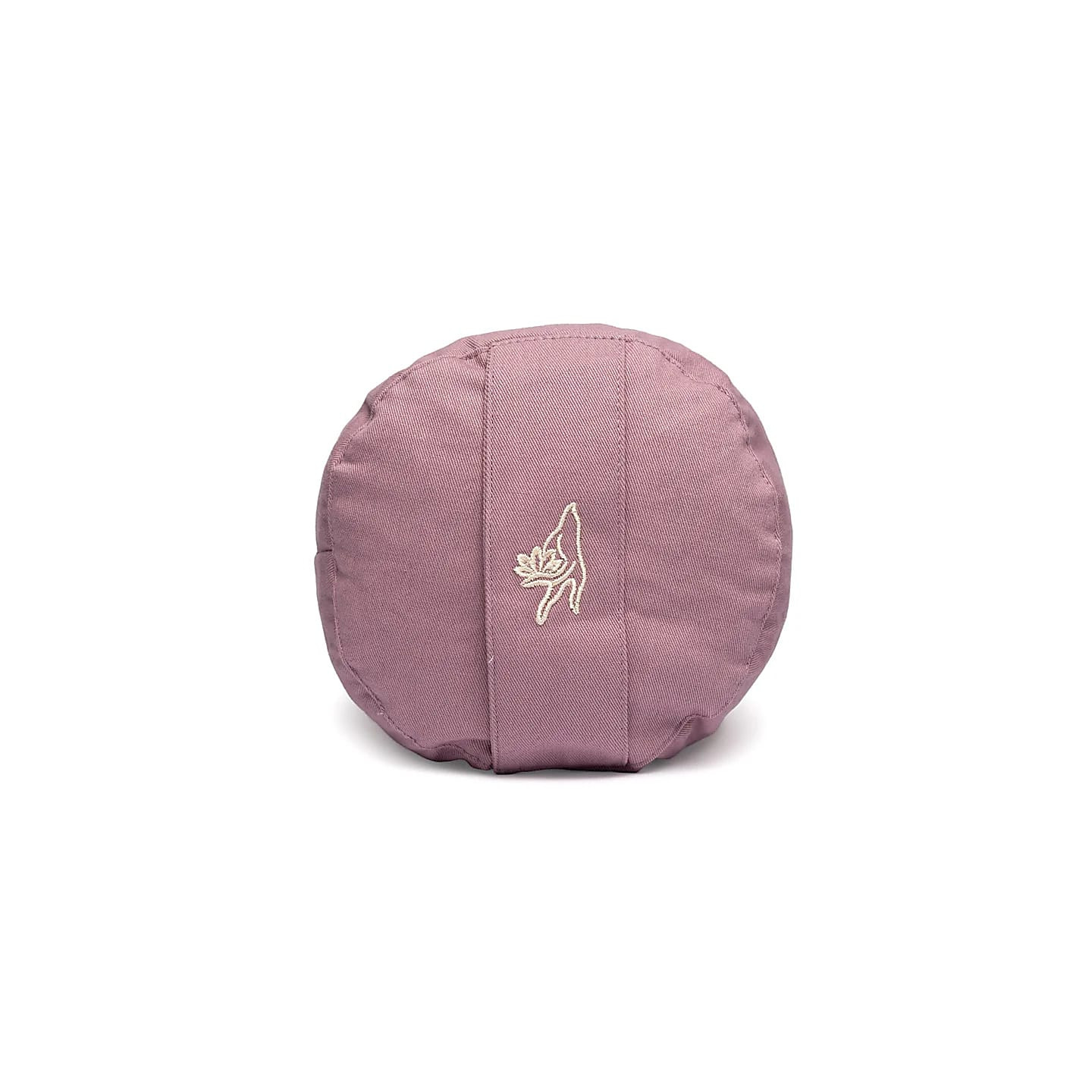 Coussin de méditation bolster lilas coton bio (OCS) | Pieralune