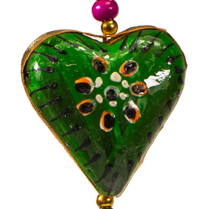 Guirlande de coeurs - plastique | Pieralune