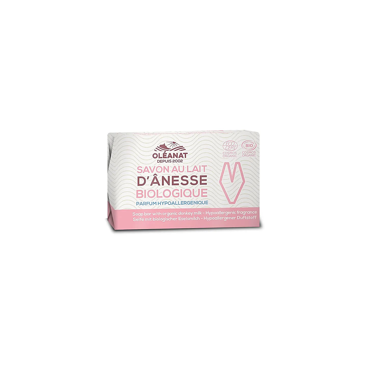 Oléanat Savon au lait d'ânesse légèrement parfumé BIO | Pieralune