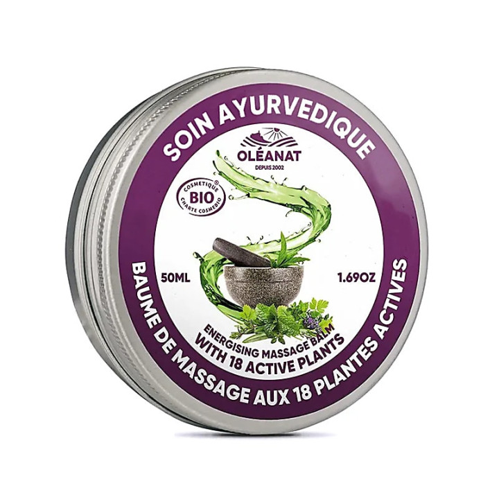 Ayurvenat Baume de massage 18 herbes ayurvédiques BIO | Pieralune