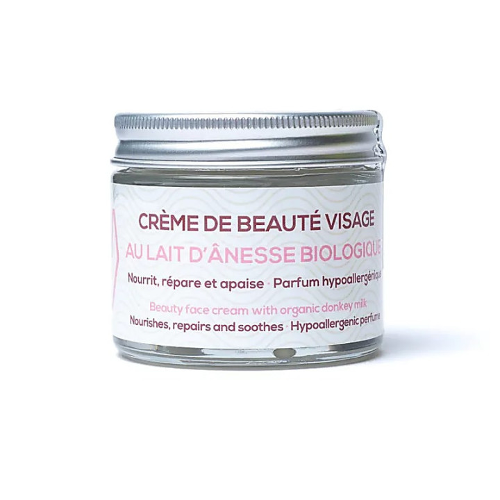 Oléanat crème de beauté visage au lait d'Ânesse BIO | Pieralune