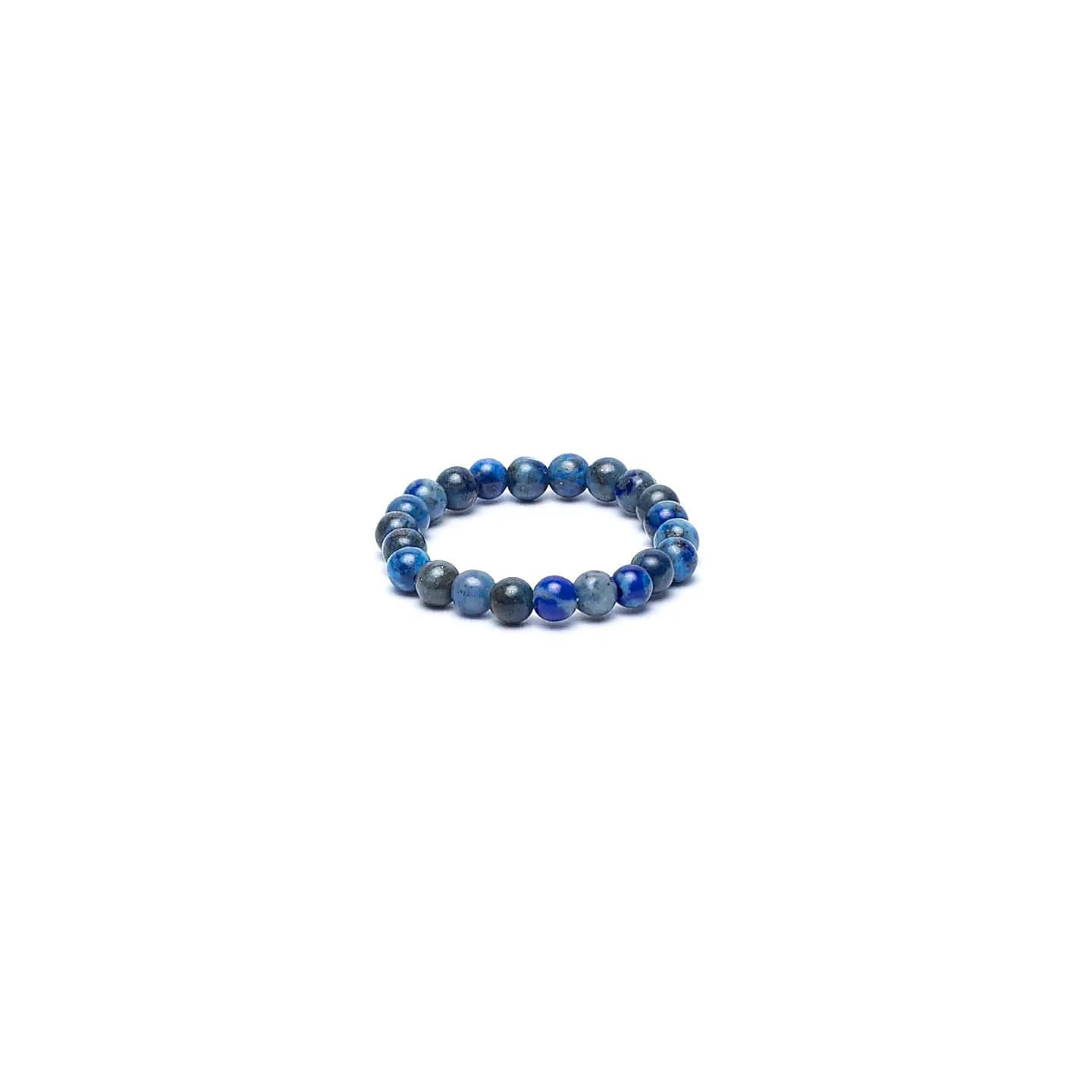 Bague élastique lapis lazuli | Pieralune