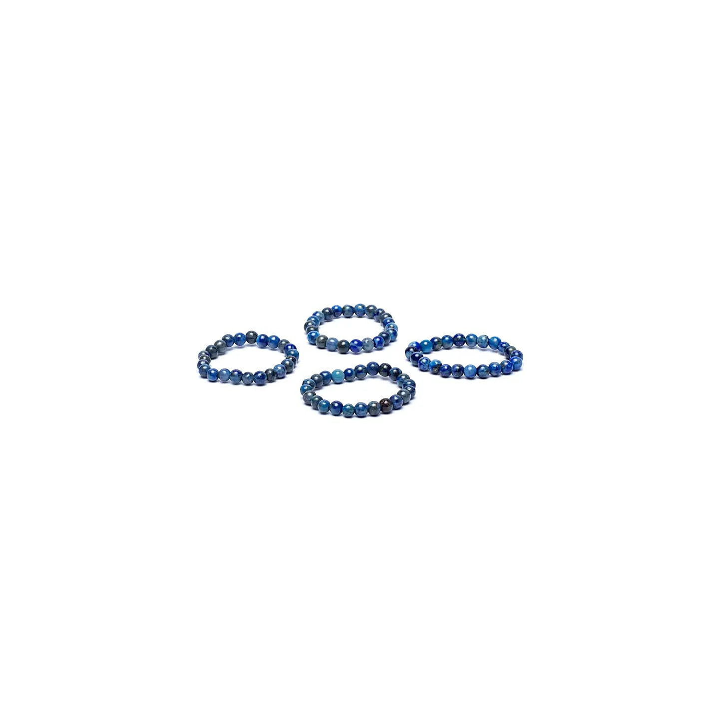 Bague élastique lapis lazuli | Pieralune