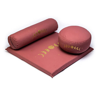 SET de méditation 2: phases luneaires coton BIO (OCS) | Pieralune