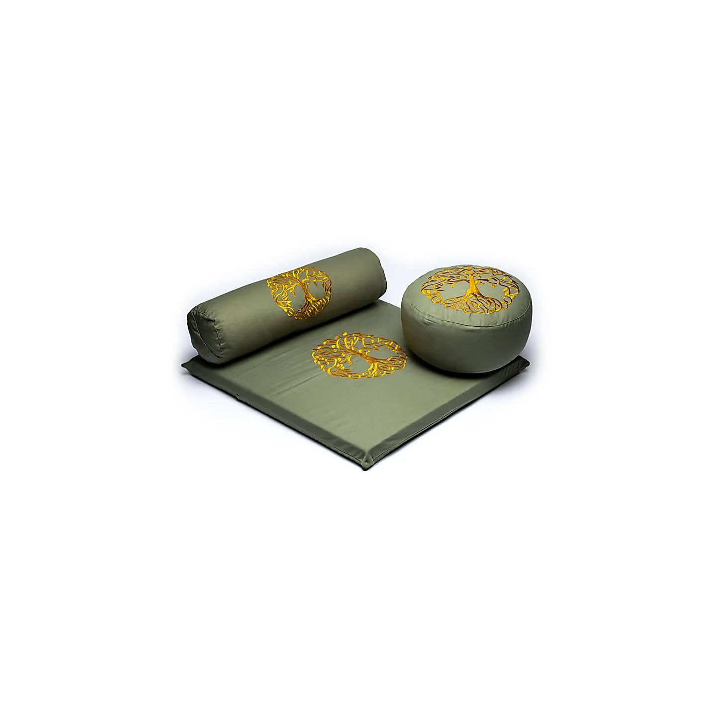 SET de Méditation 2: Arbre de Vie coton BIO (OCS) | Pieralune