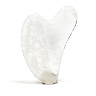 Pierre de massage gua sha en quartz clair | Pieralune