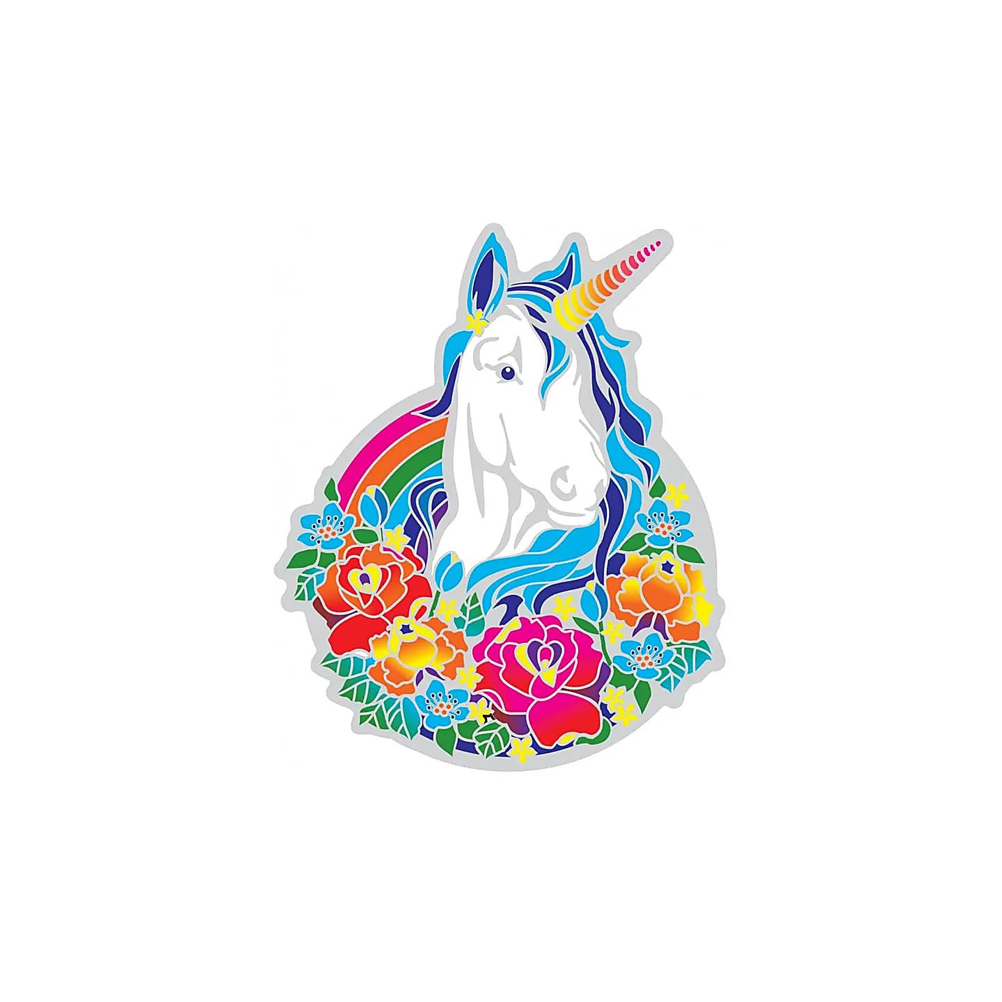 Adhésif fenêtre Licorne Magique | Pieralune