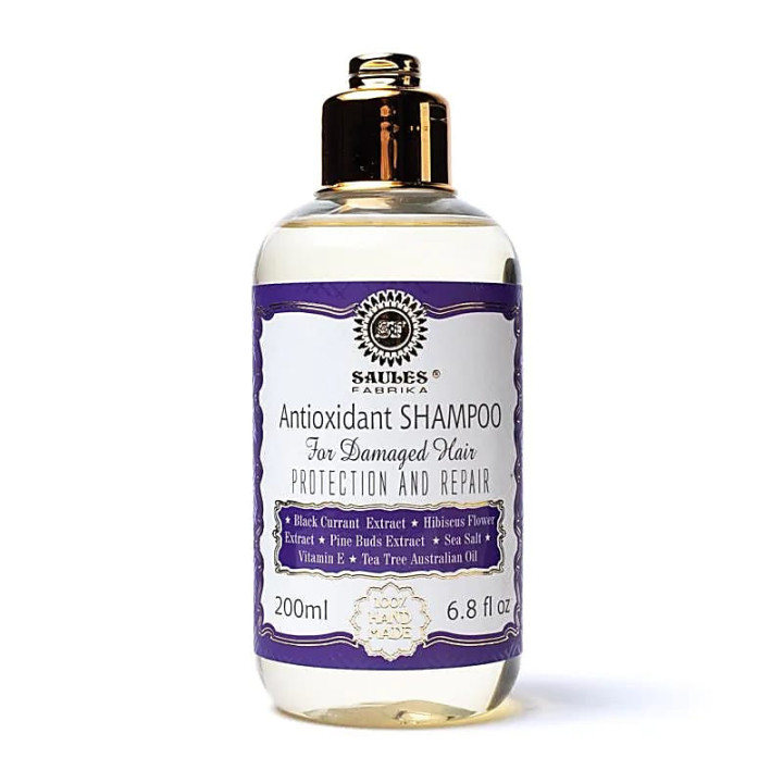 Shampoing antioxydant pour cheveux abîmés | Pieralune