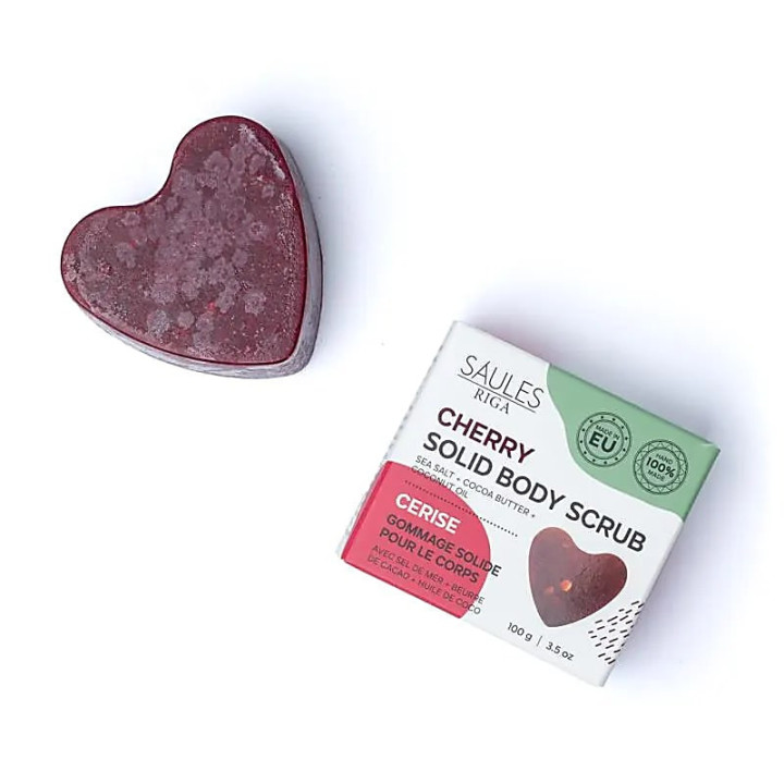 Savon exfoliant naturel cerise | Pieralune