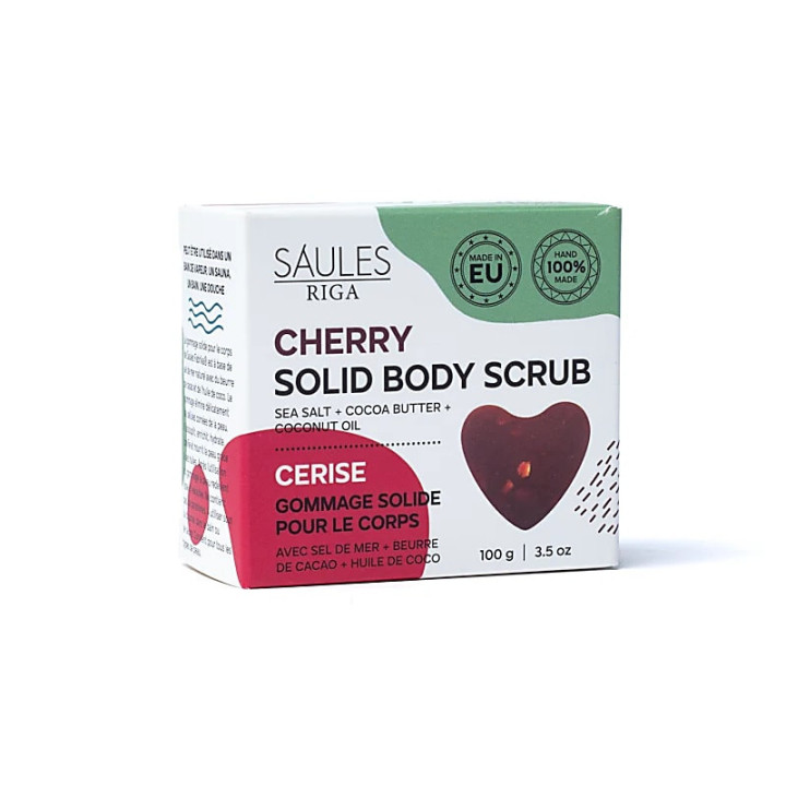 Savon exfoliant naturel cerise | Pieralune