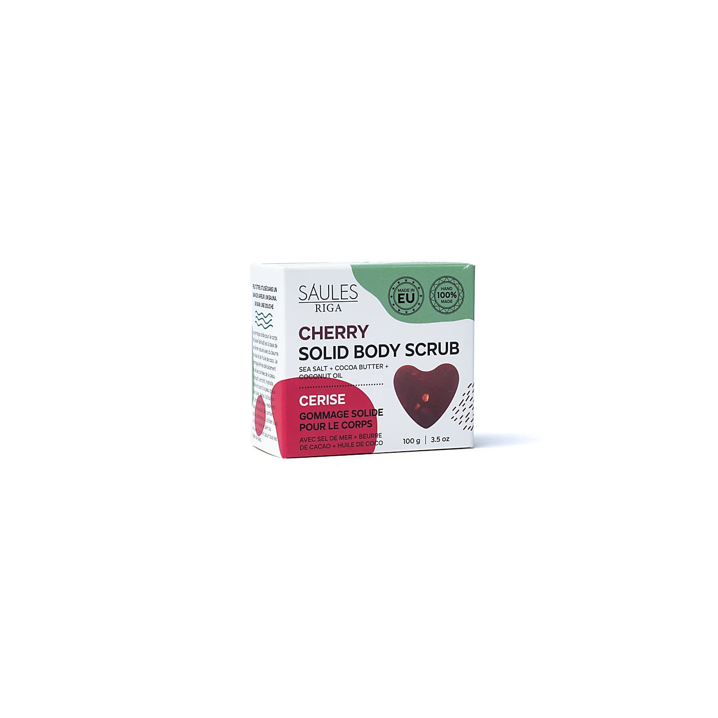 Savon exfoliant naturel cerise | Pieralune
