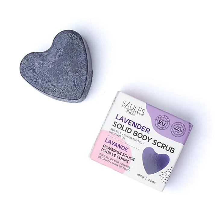 Savon exfoliant naturel lavande | Pieralune