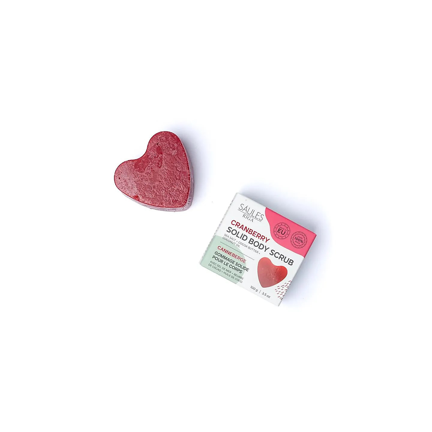 Savon exfoliant naturel myrtilles rouges | Pieralune