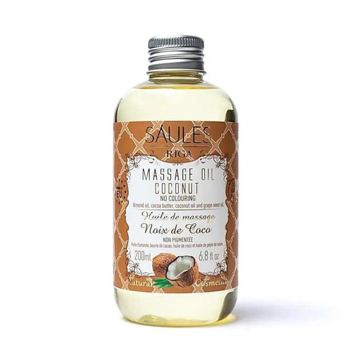 Huile de massage naturelle coco | Pieralune