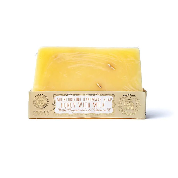 Savon fait main naturel miel et lait | Pieralune