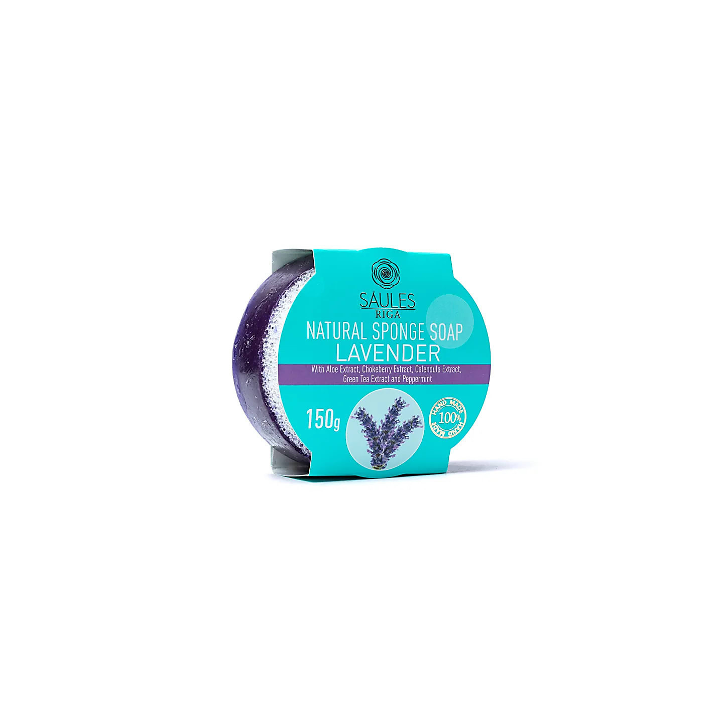 Savon éponge naturelle lavande | Pieralune