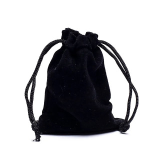 Sac cadeau velours noir XS | Pieralune