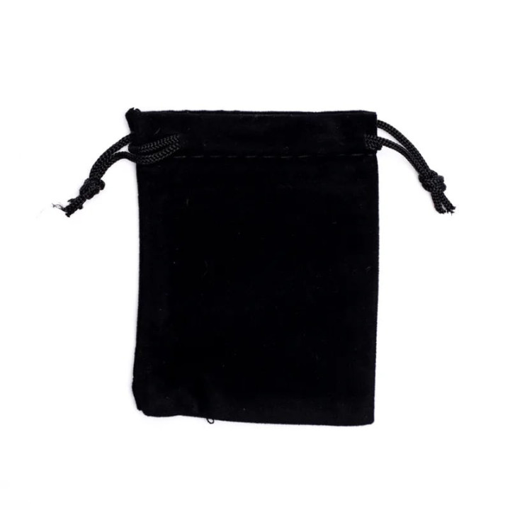 Sac cadeau velours noir XS | Pieralune