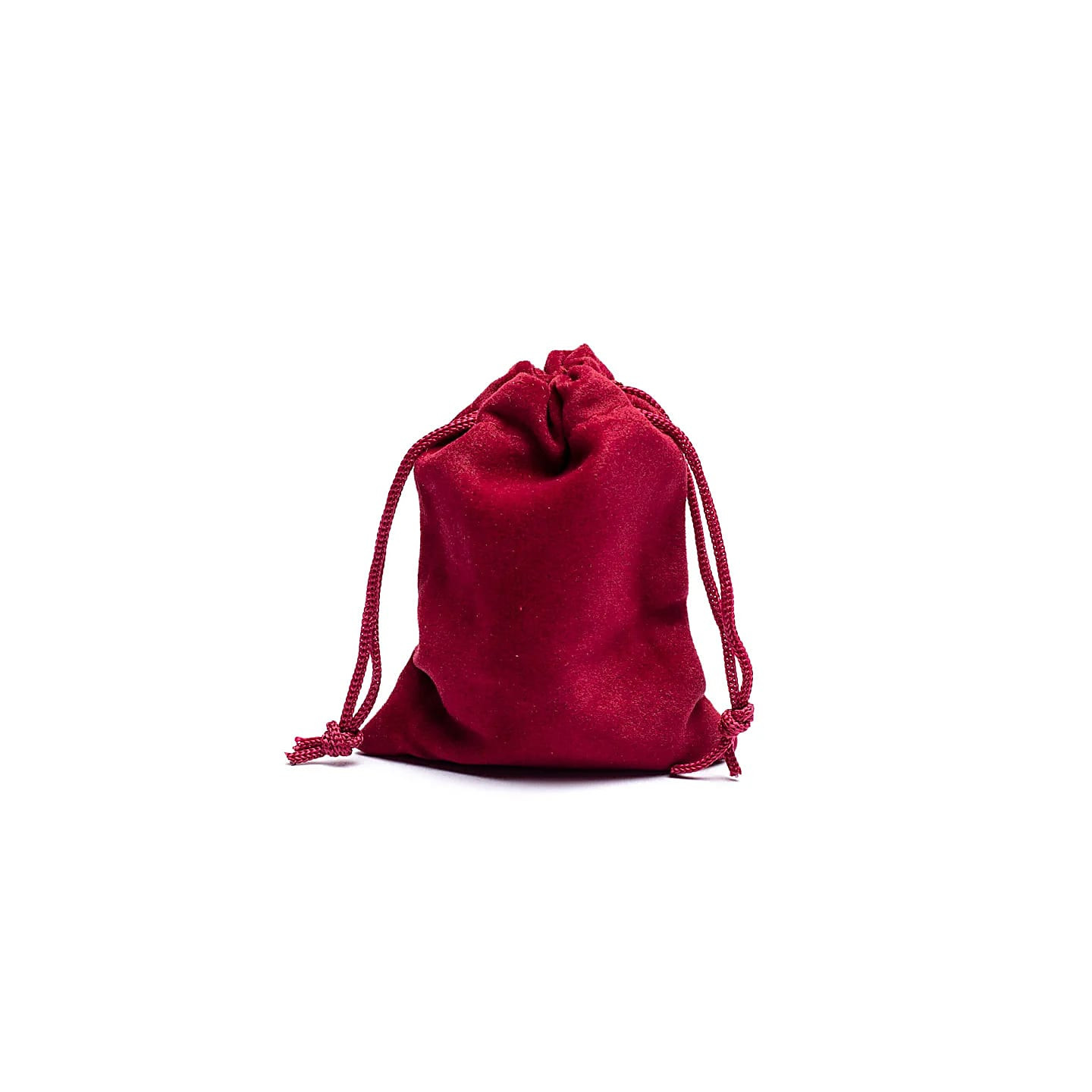 Sac cadeau velours bordeaux XS | Pieralune
