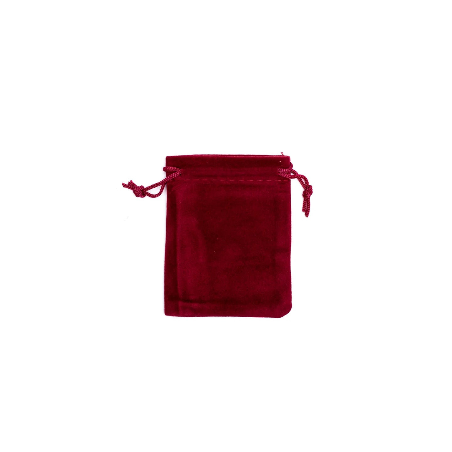 Sac cadeau velours bordeaux XS | Pieralune