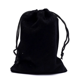Sac cadeau velours noir S | Pieralune