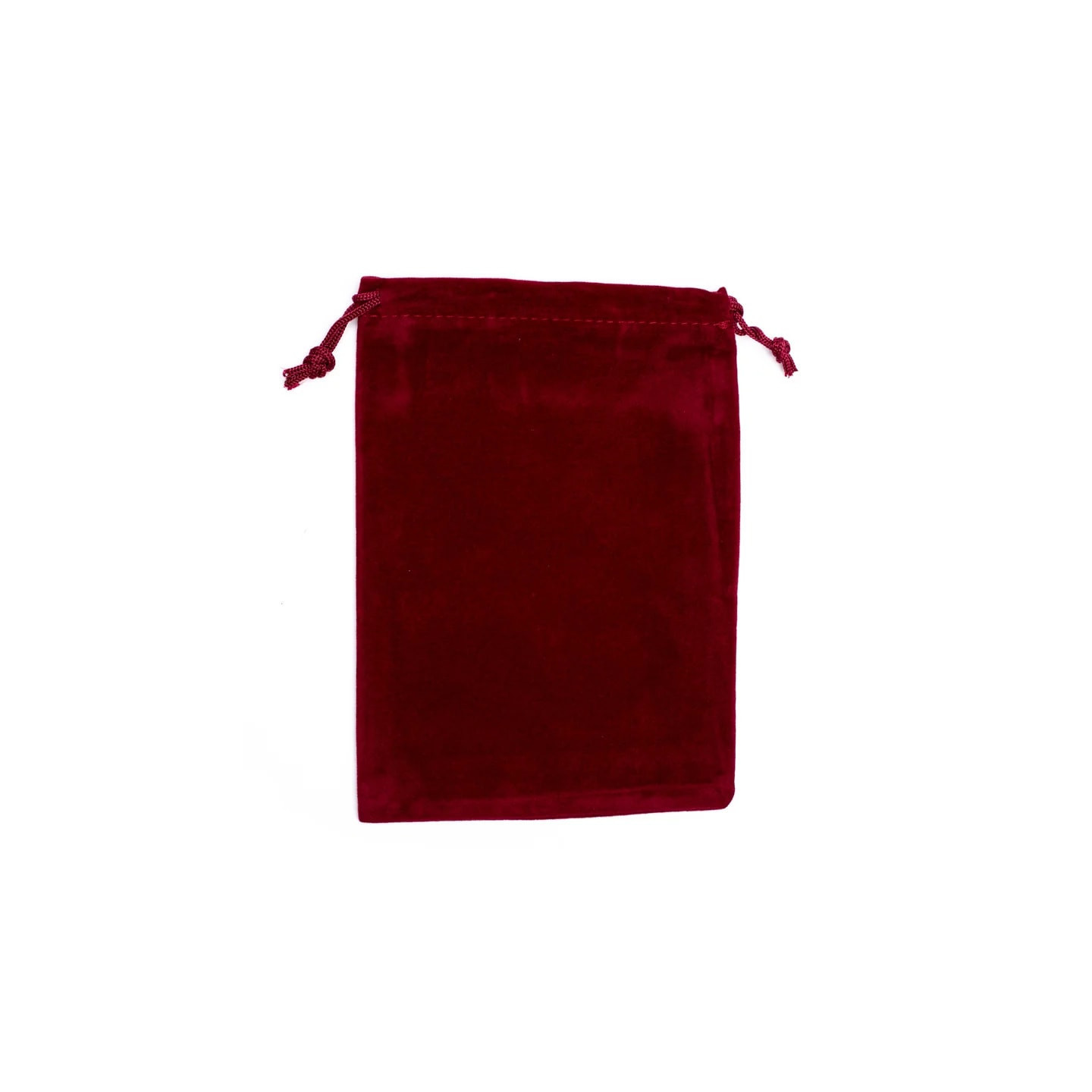 Sac cadeau velours bordeaux M | Pieralune