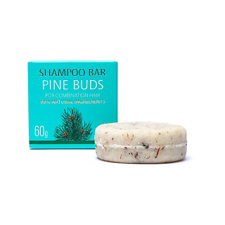 Shampooing solide naturel bourgeons de pin | Pieralune