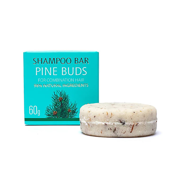 Shampooing solide naturel bourgeons de pin | Pieralune