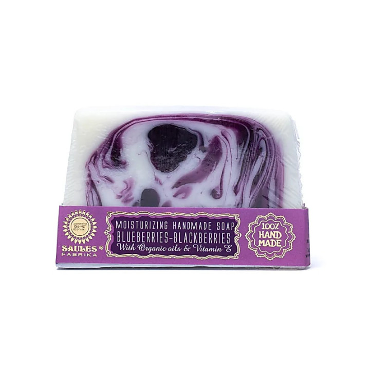 Savon artisanal naturel myrtilles mûres | Pieralune