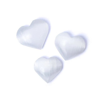 Pierre des soucis en sélénite blanche | Pieralune