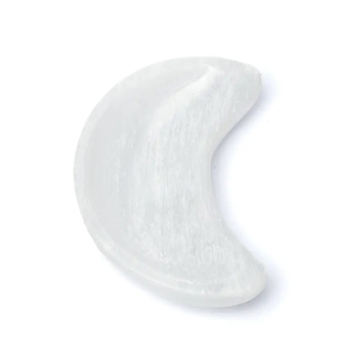 Coupelle en forme de lune en sélénite | Pieralune