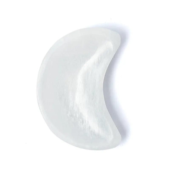 Coupelle en forme de lune en sélénite | Pieralune