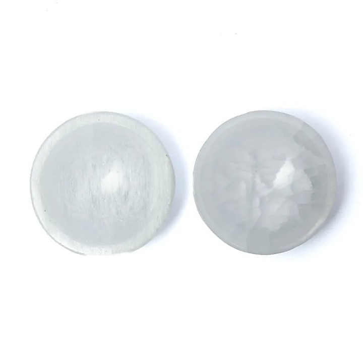 Bol rond en sélénite satiné | Pieralune