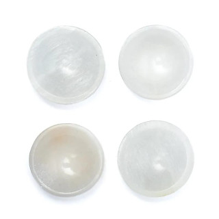 Bol rond en sélénite satiné | Pieralune
